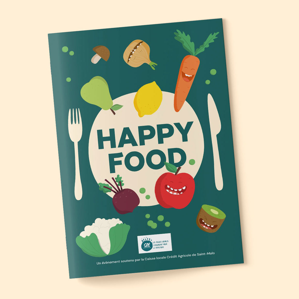 Audrey Lehembre - Happy Food brochure